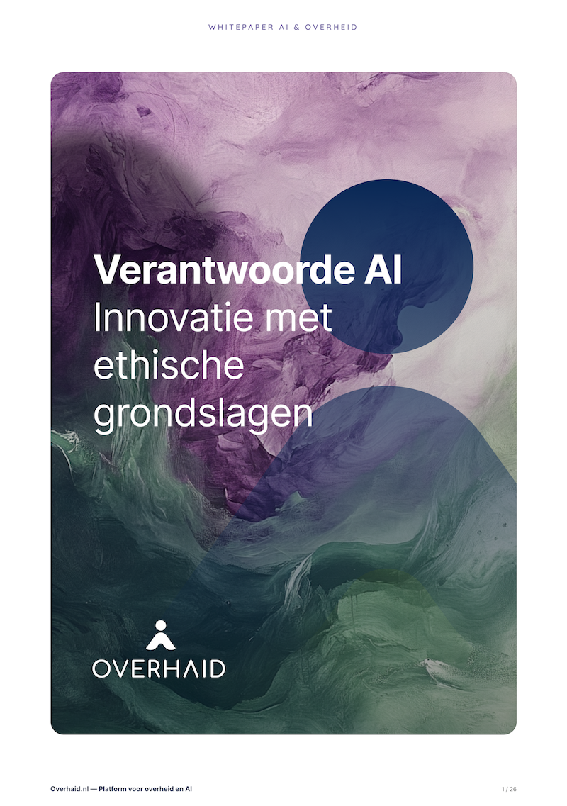 Whitepaper Verantwoorde AI — Innovatie met ethische grondslagen